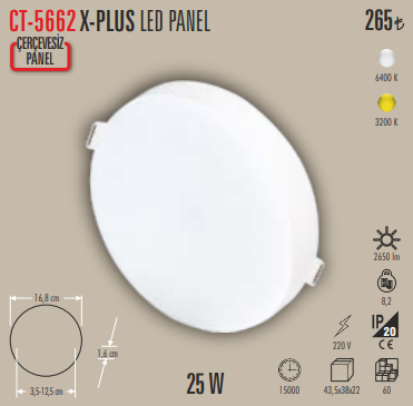 X-PLUS LED Panel (25 W)