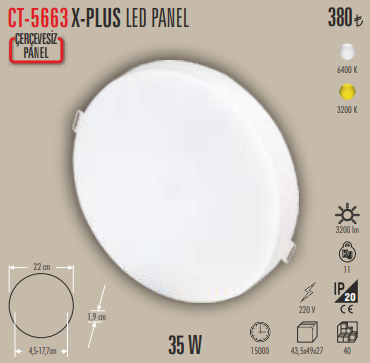 X-PLUS LED Panel (35 W)