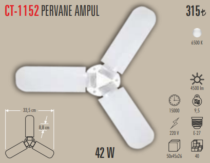 Pervane Ampul (42W)