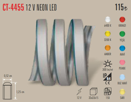 12 V Neon LED