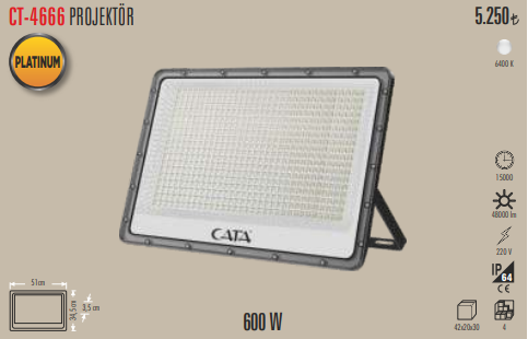 Platinum Projektör (600W)