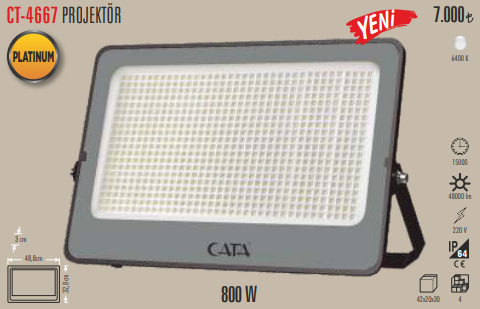 Platinum Projektör (800W - Yeni)