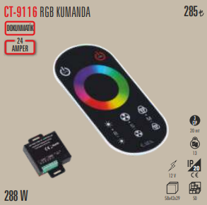RGB Kumanda 288 W