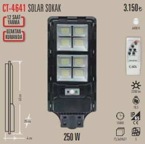Solar Sokak 250 W