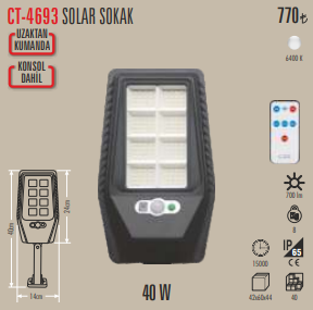 Solar Sokak 40 W