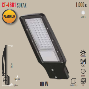 Sokak (Platinum Seri) 80 W