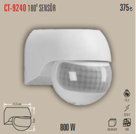 180 Derece Sensör 800 W