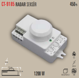 Radar Sensör 1200 W