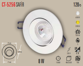 Safir Spot 8 W