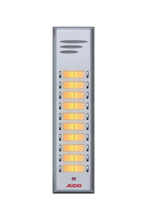 Audio 004849 E20 20li Basic Serisi Çift Butonlu Zil Paneli