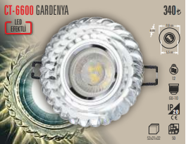 Gardenya Led Efektli Spot