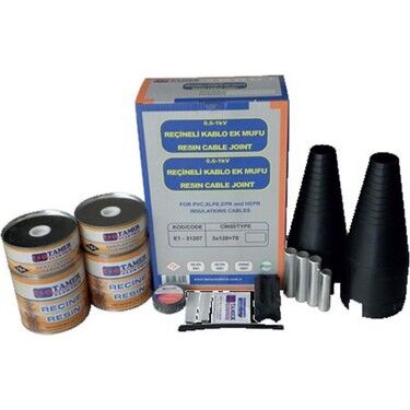 Reçineli Ek Muf 3 x 150 + 70