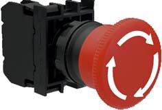 22mm Kilitlemeli Stop Butonu