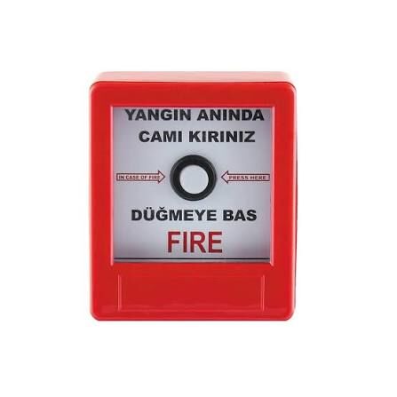 İkaz Butonu (Kare) CE